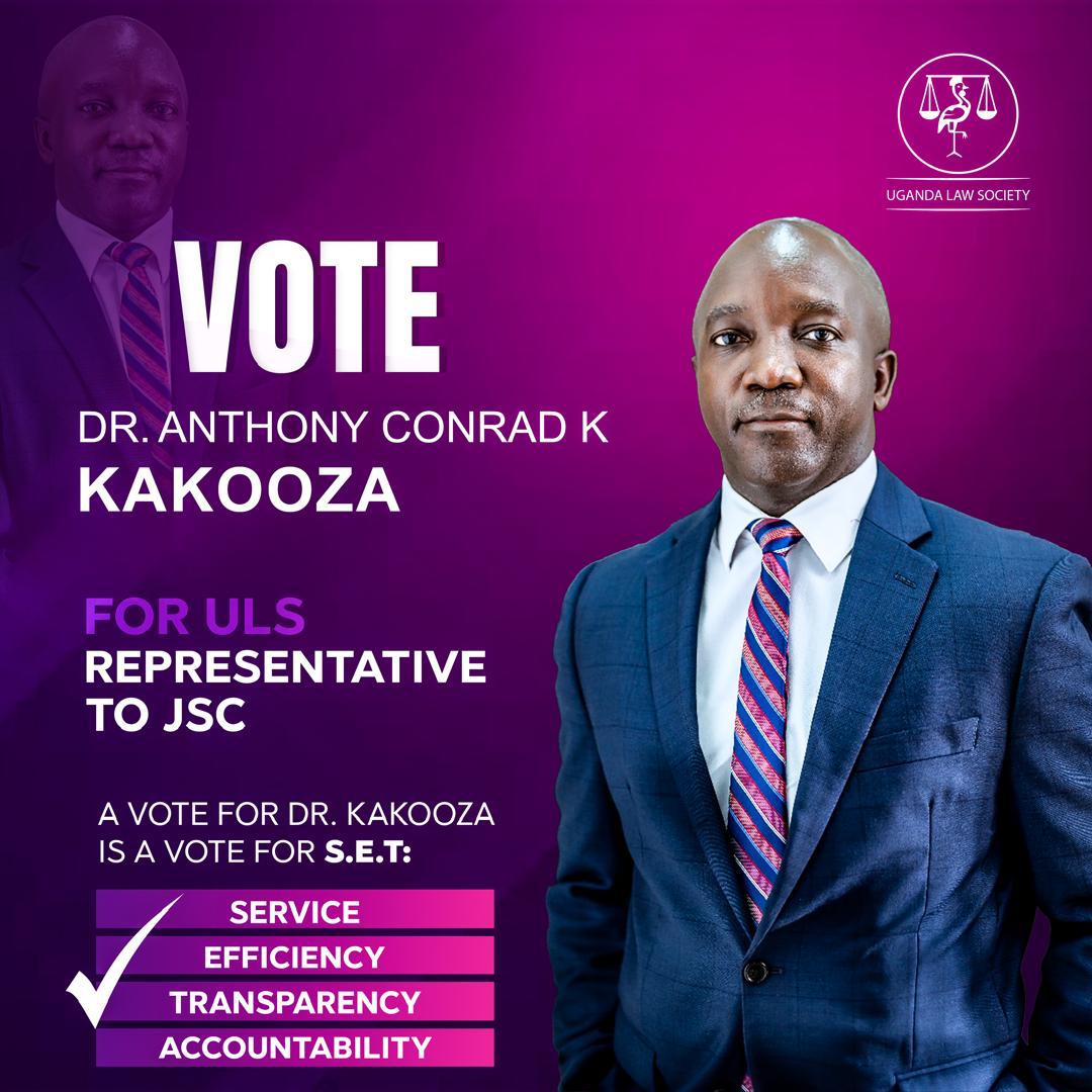 VOTE DR. ANTHONY CONRAD KAWEESI KAKOOZA